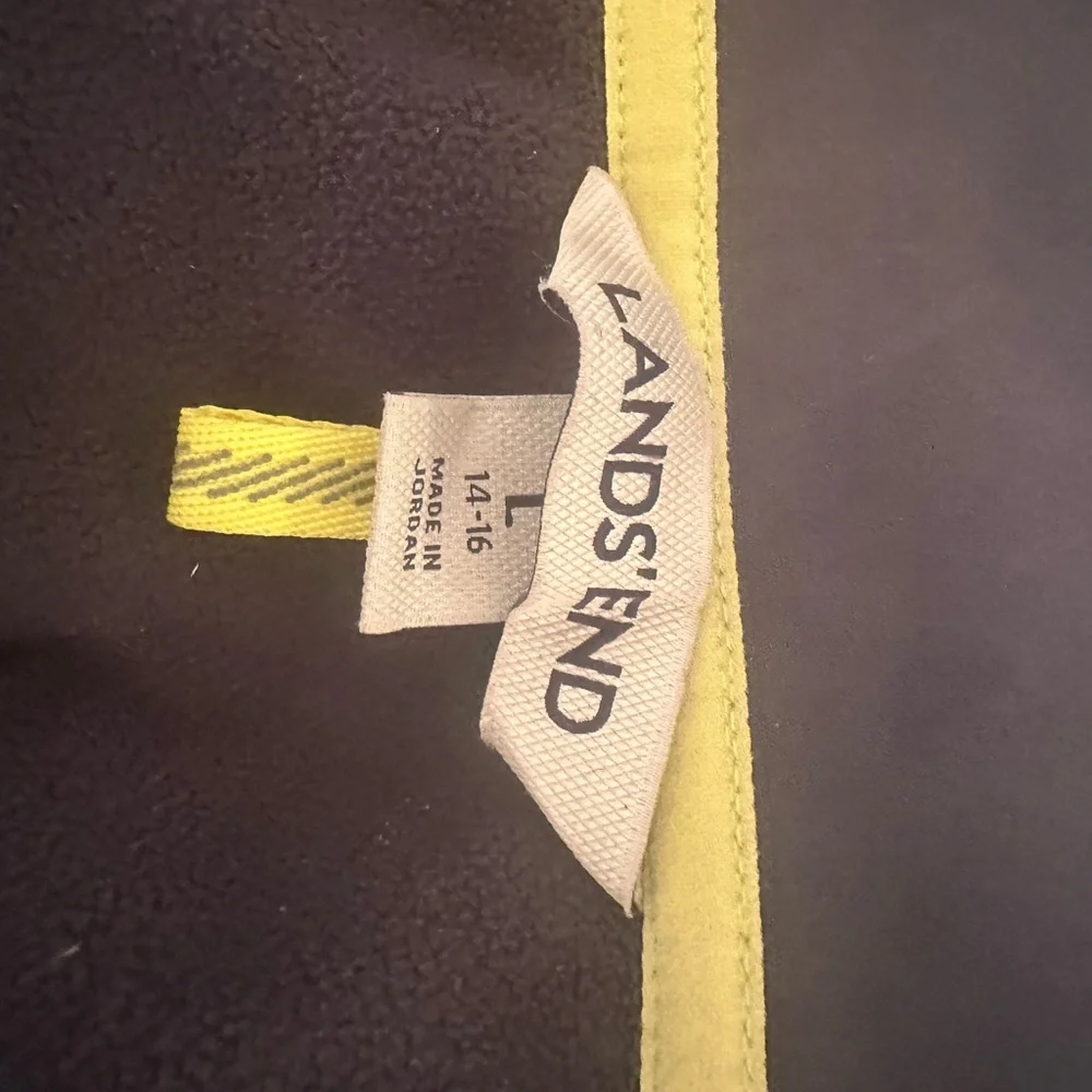 Lands End cozy fleece